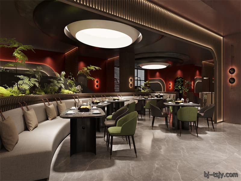 锡林浩特餐厅1500㎡|餐饮空间|